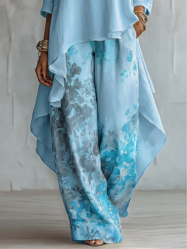 MERRIEL | ELEGANT TWO-PIECE TROUSER SET