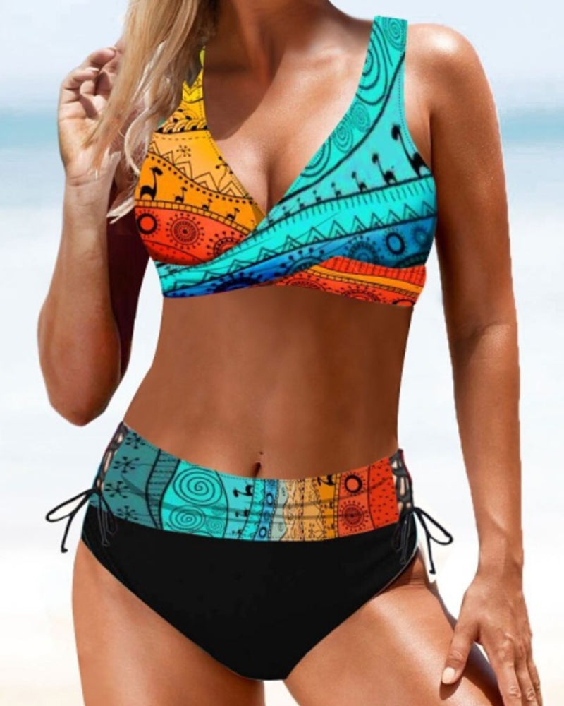 LÍADAN | COLOURFUL SUMMER BIKINI SET