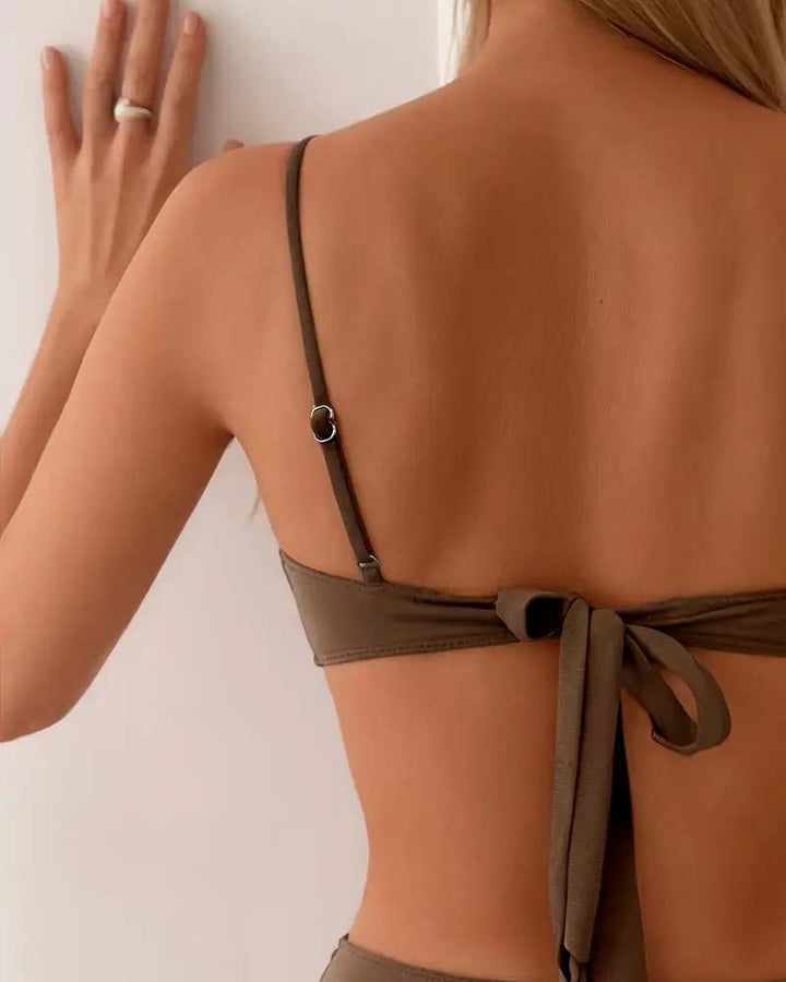 DEARBHLA | LUXE RUCHED TWO-PIECE BIKINI