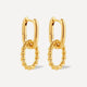 Double Hoop Hanger Earrings