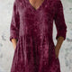 Aria | Morning Glory V-Neck Shirt