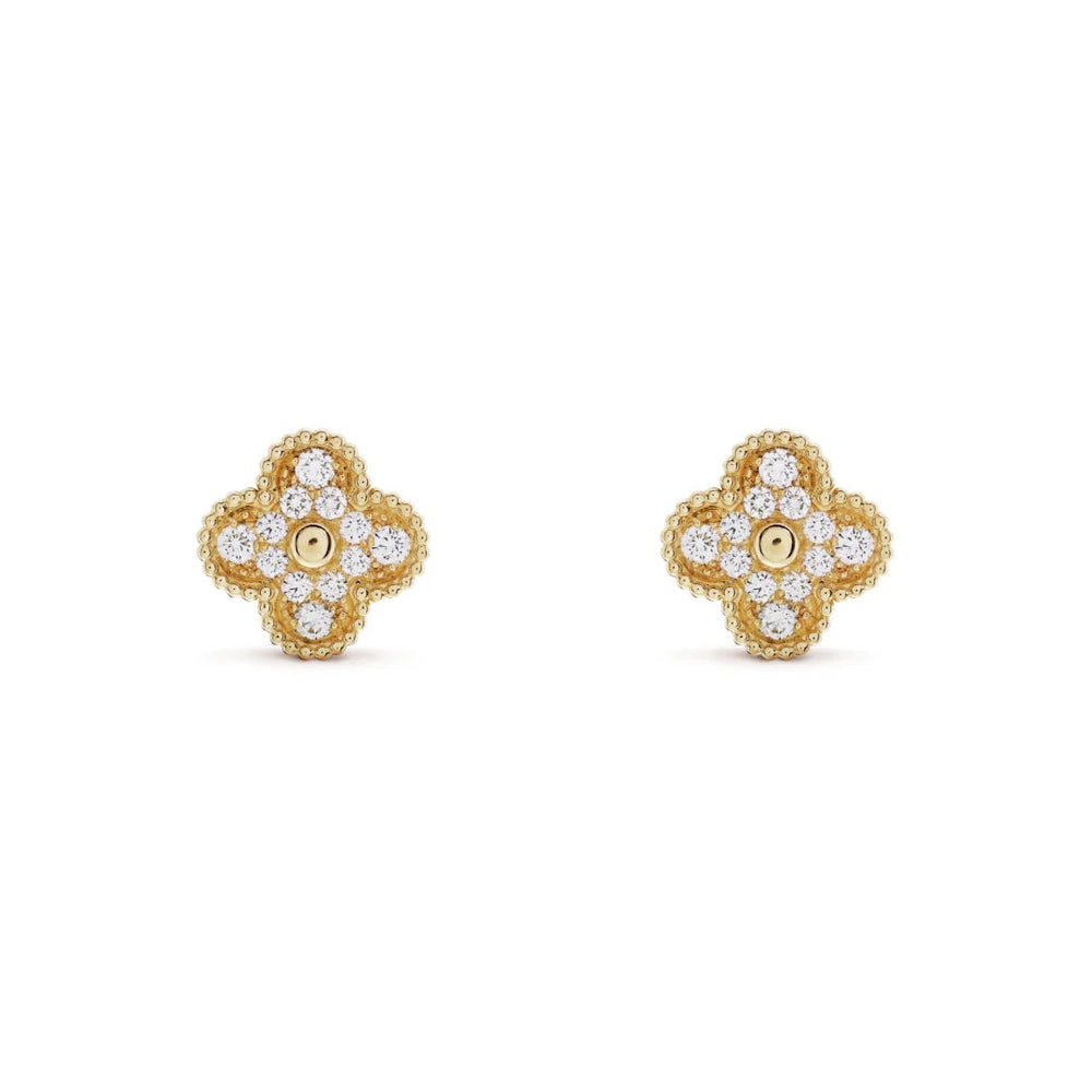 CLOVER | Gold Earrings Prestige