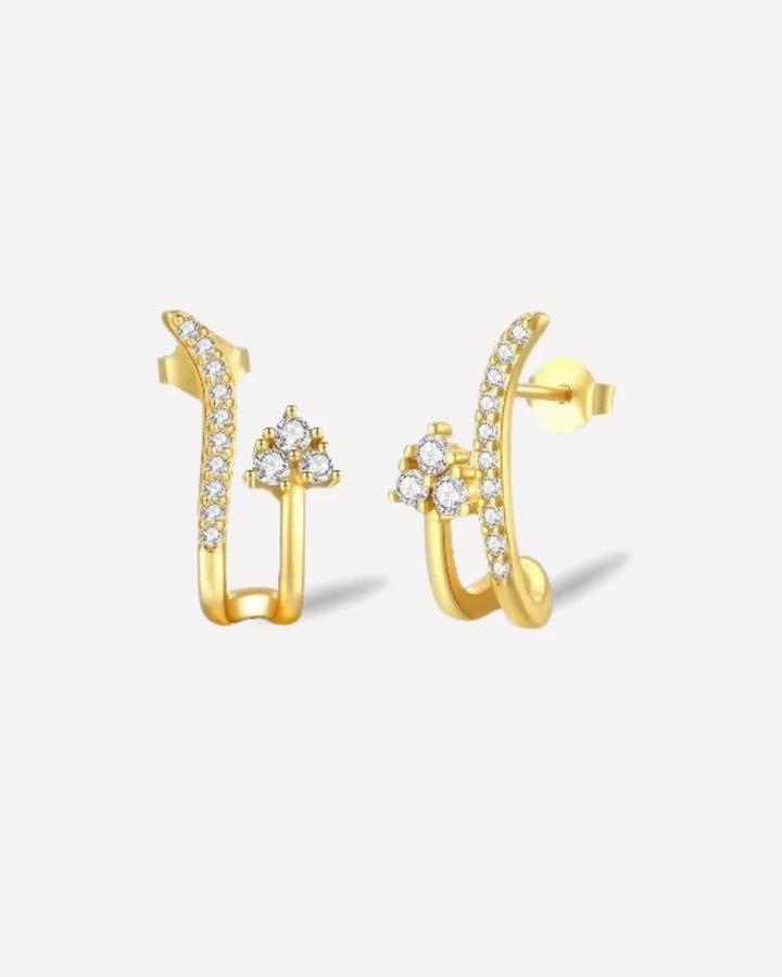 U Illusion Stud Earrings