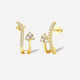 U Illusion Stud Earrings