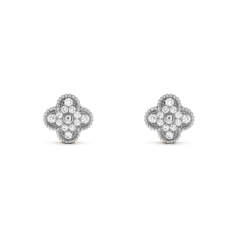 CLOVER | Silver Earrings Prestige