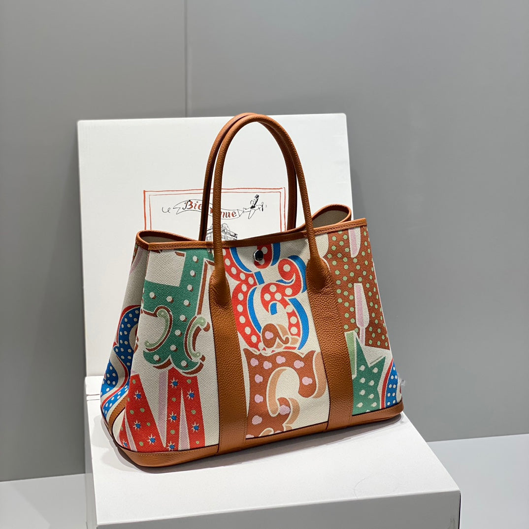 Artisanal Canvas Collection Handbag