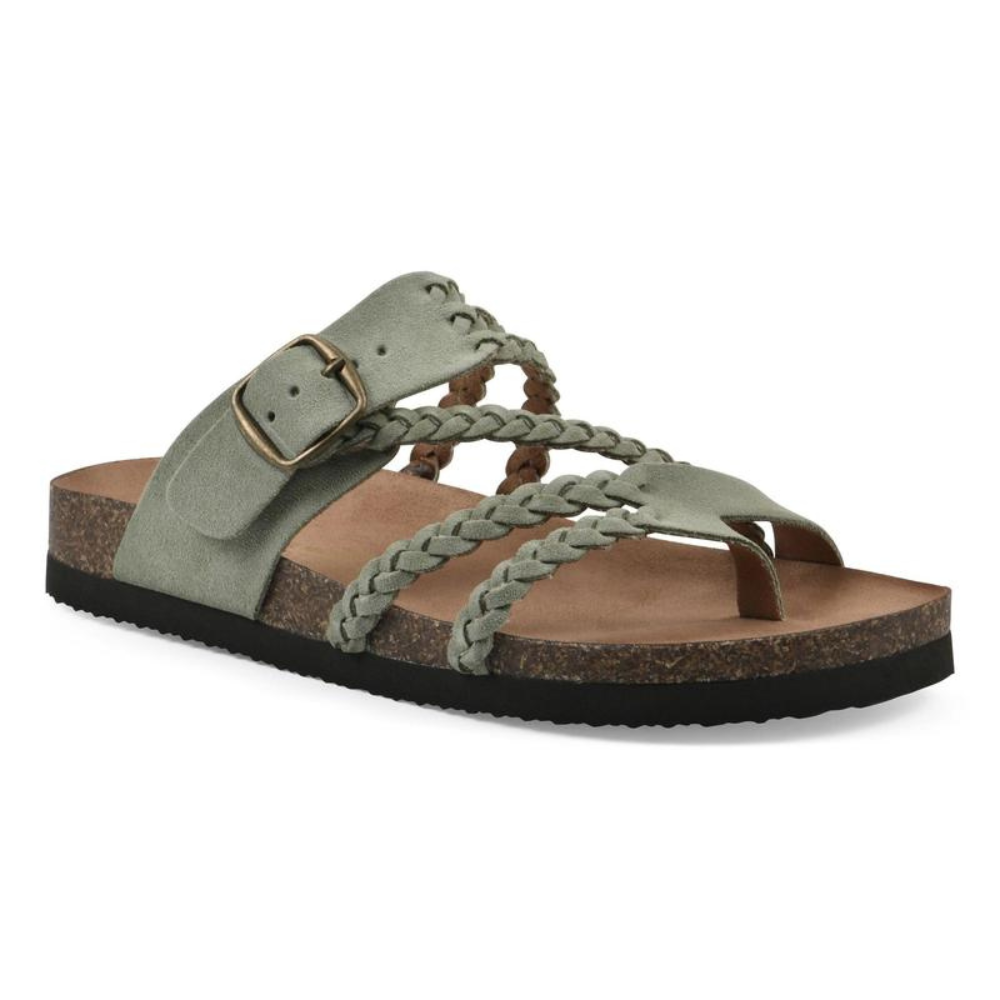 HAZEL | WOVEN CORK SANDALS
