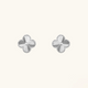 CLOVER | Silver Earrings