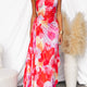 RIONA | PLEATED ONE-SHOULDER DRESS