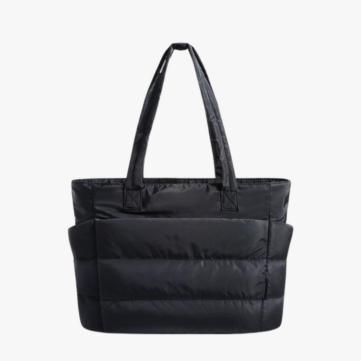 Puffer-Style Tote Bag
