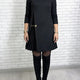Dorothy | Asymmetric Pleated Mini Dress