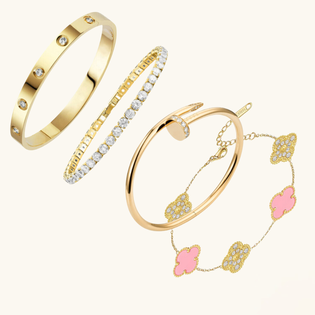 4-Piece elet Set - Gold