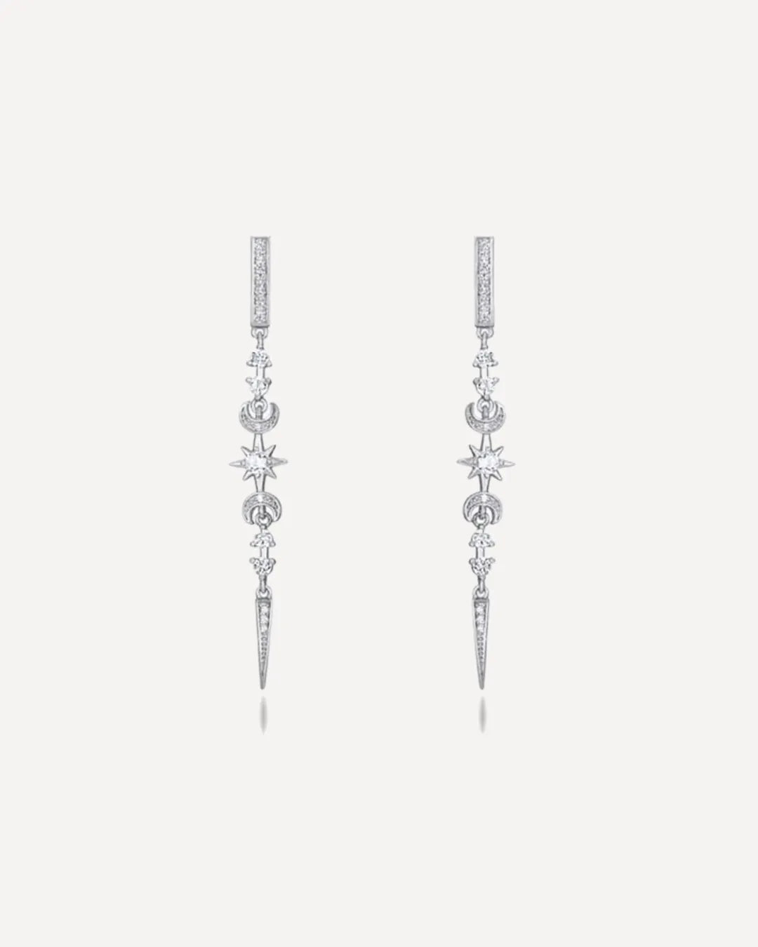 Half Moon Drop Earrings