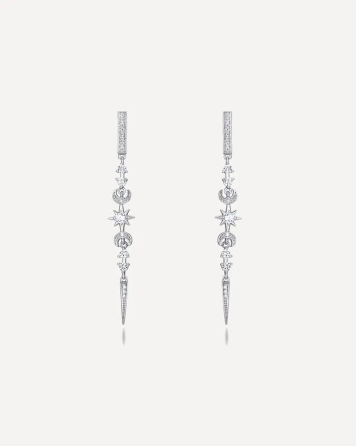 Half Moon Drop Earrings