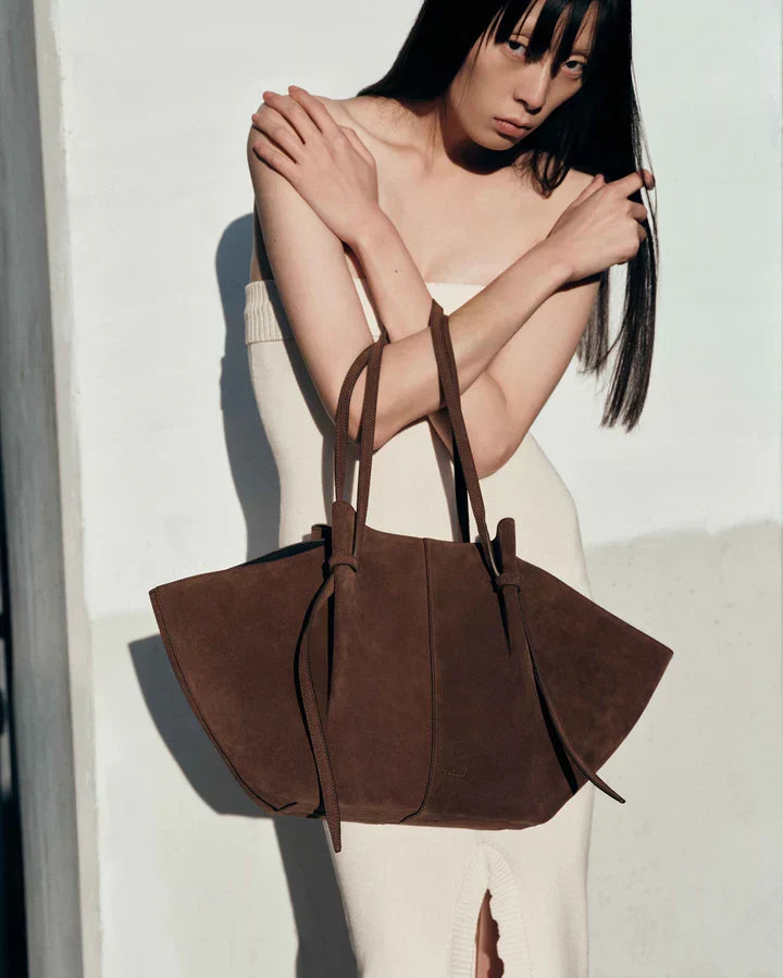 Suede Tote Bag