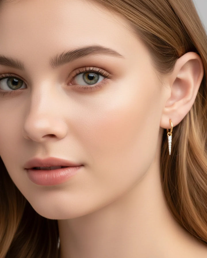 Diament spike Earrings