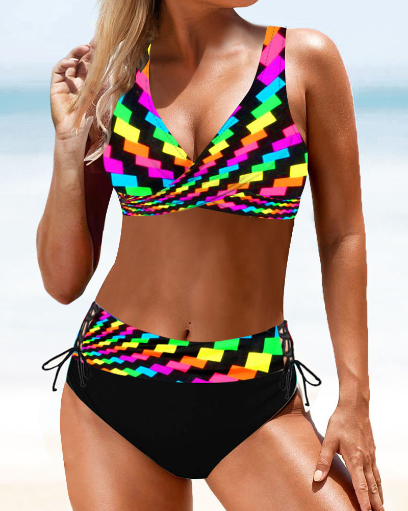 LÍADAN | COLOURFUL SUMMER BIKINI SET