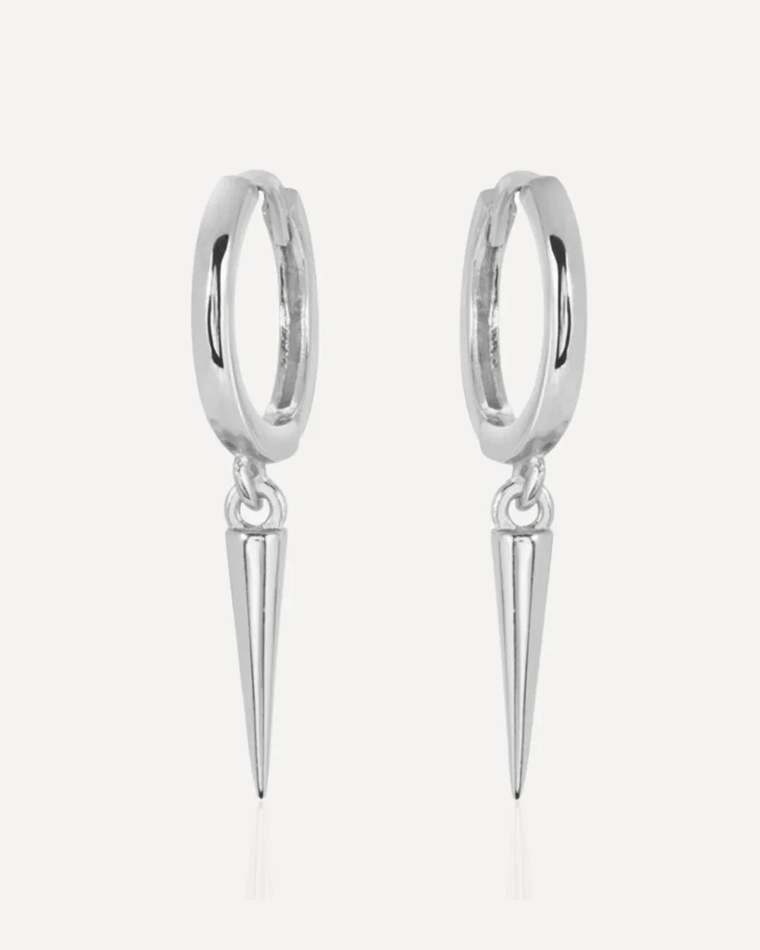Spear gold Earrings