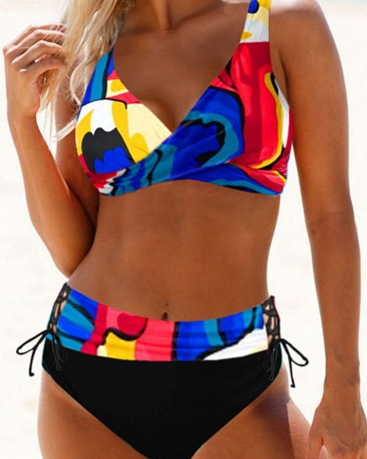 LÍADAN | COLOURFUL SUMMER BIKINI SET