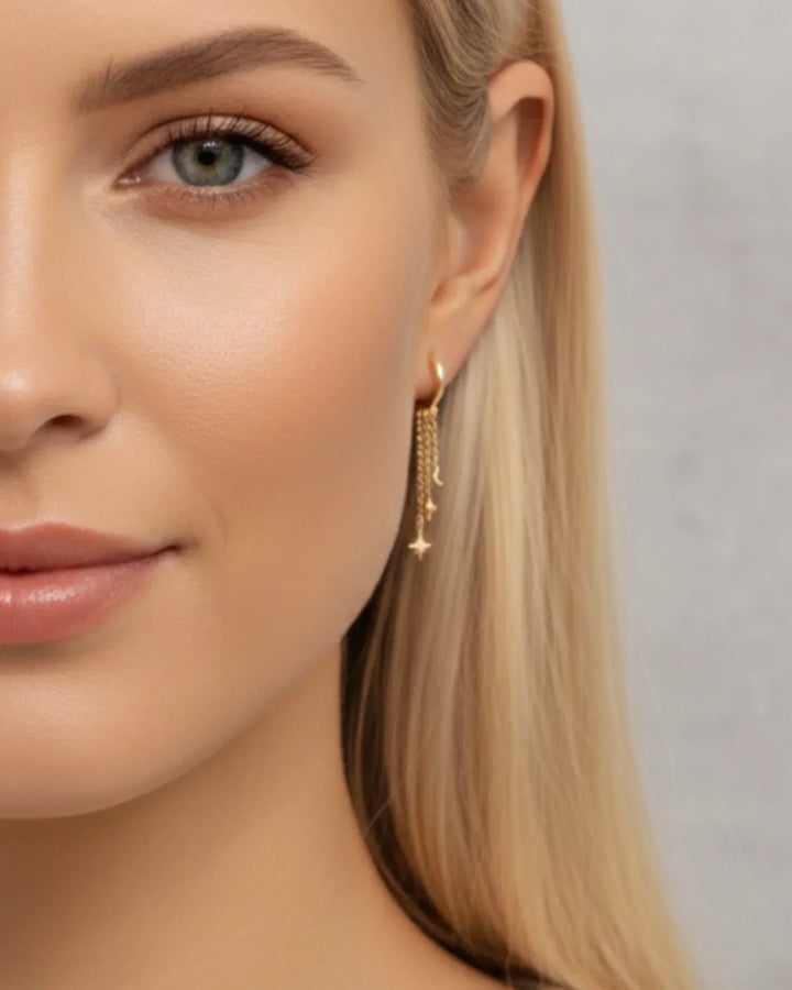 Goodnight Hanger Earring (single ear)