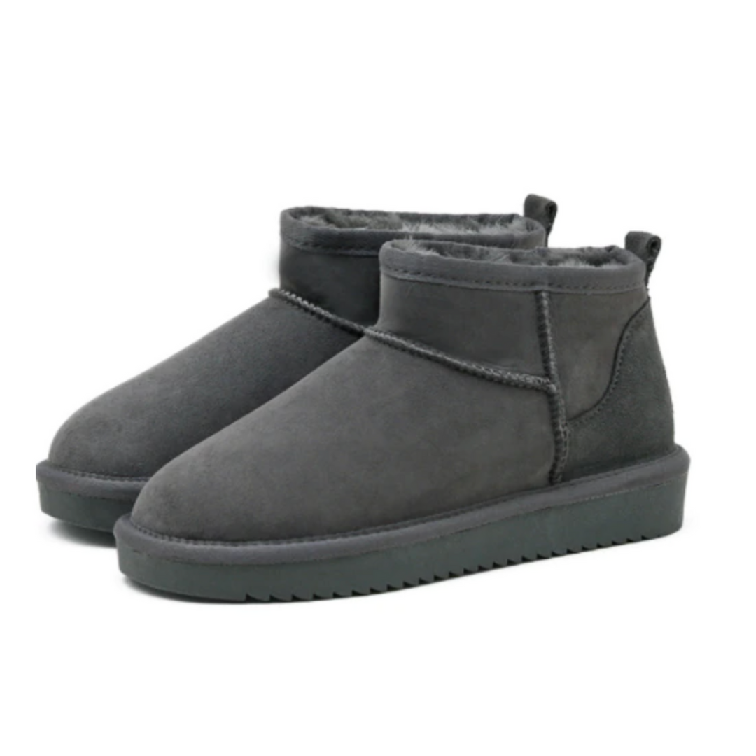 Women’s Ankle Boots - Flat Casual Everyday Boots with Lined Interior