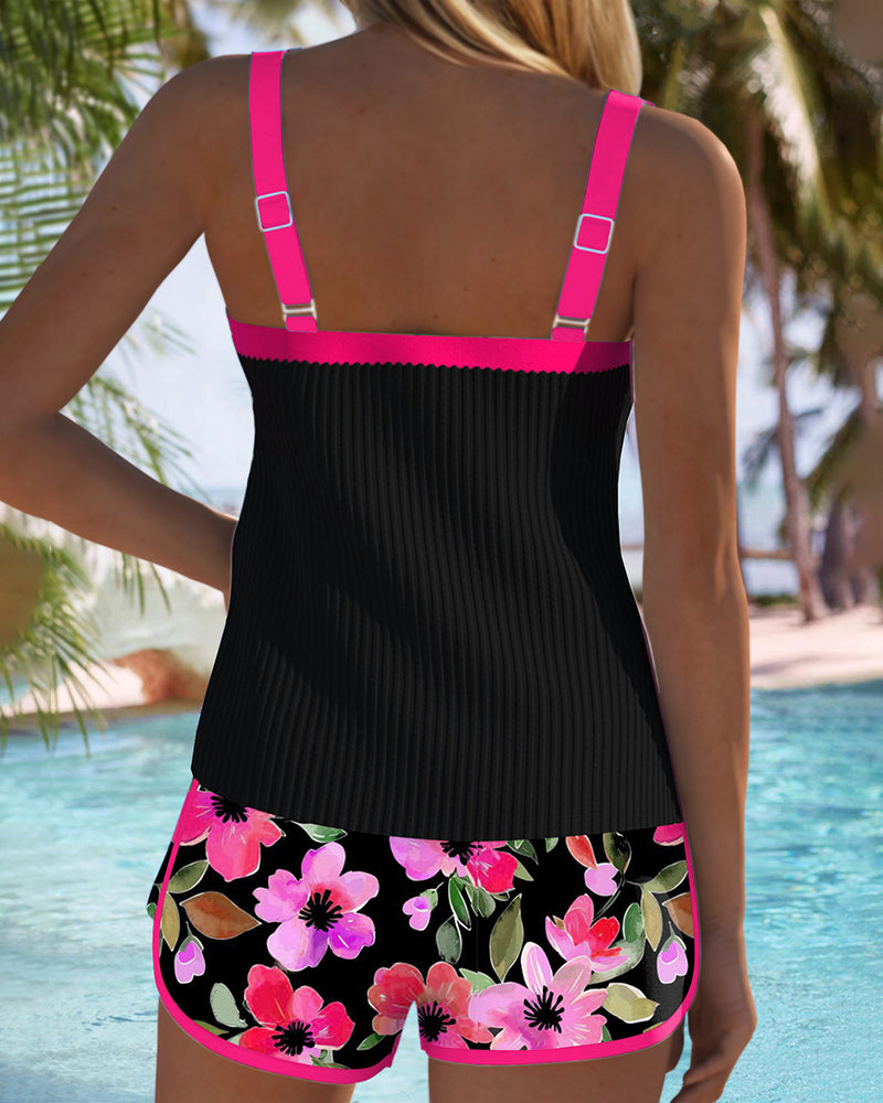 GORMLAITH | ELEGANT TWO-PIECE TANKINI SET