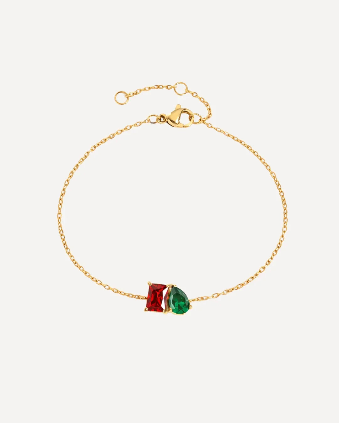 Duo Birthstone Bracelet