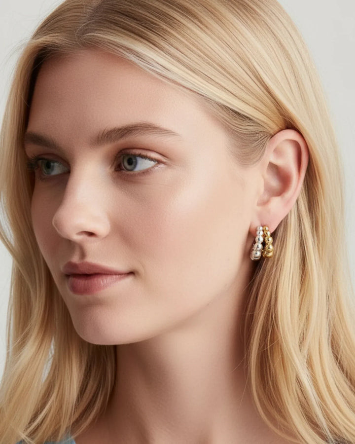 Twoway Bubble Illusion Earrings