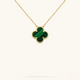 CLOVER | Green Necklace