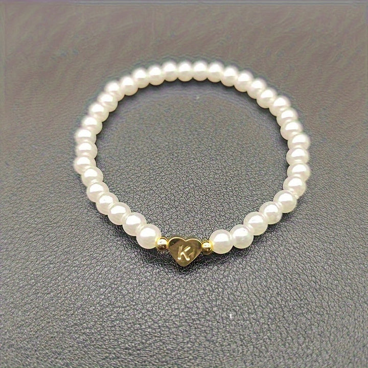 Abigail | Heart Initial Bracelet (A–Z)