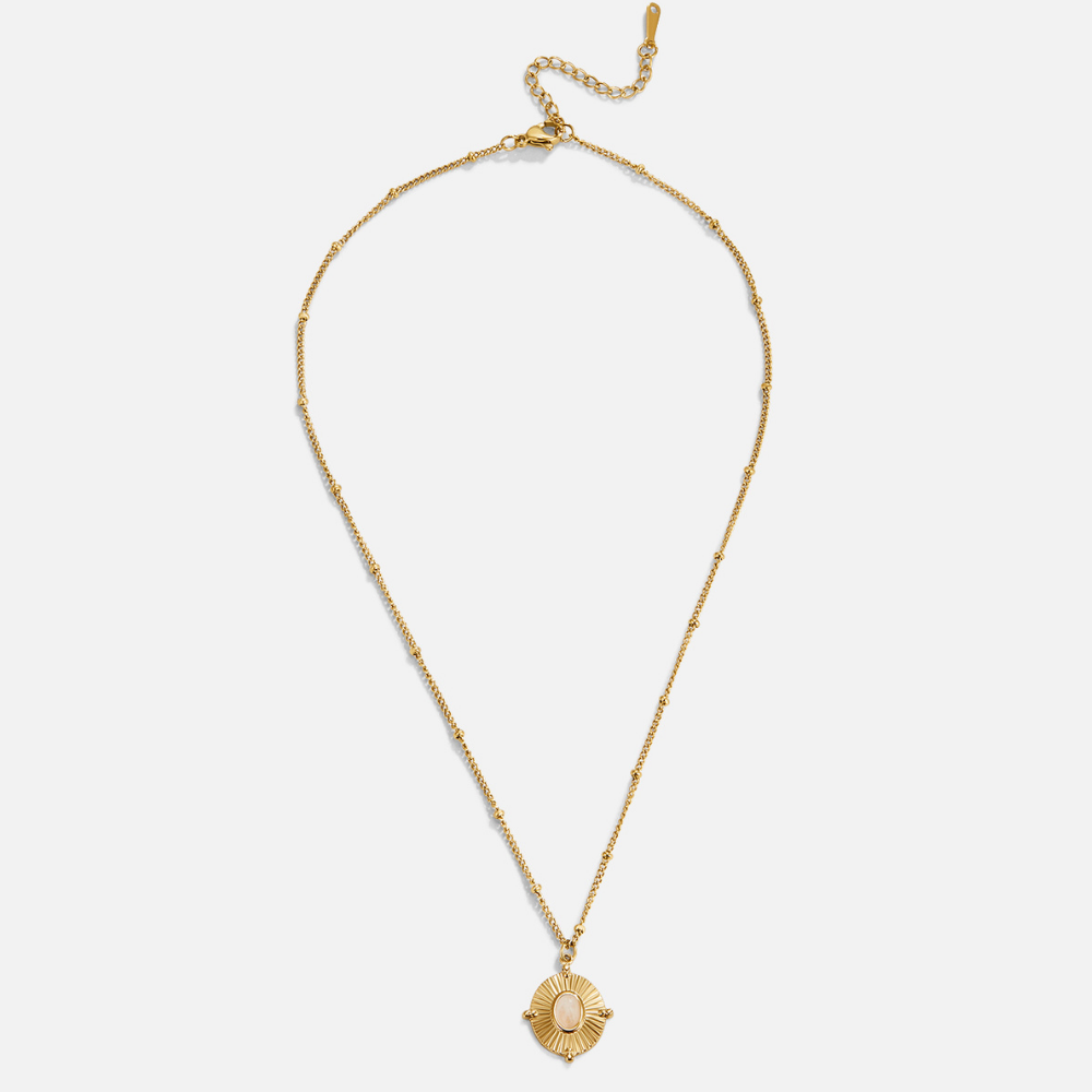 Monique | Vintage Necklace with Stone