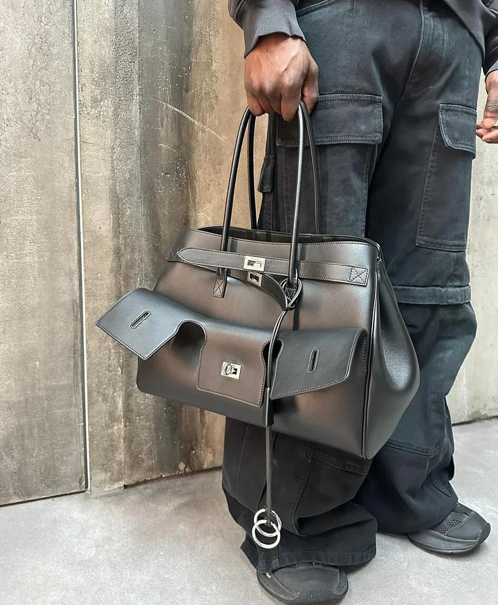 Sophisticated Leather Tote