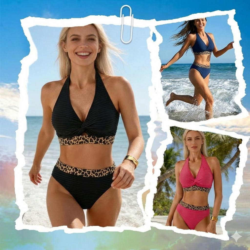 Audrey | Leopard Print Bikini Set