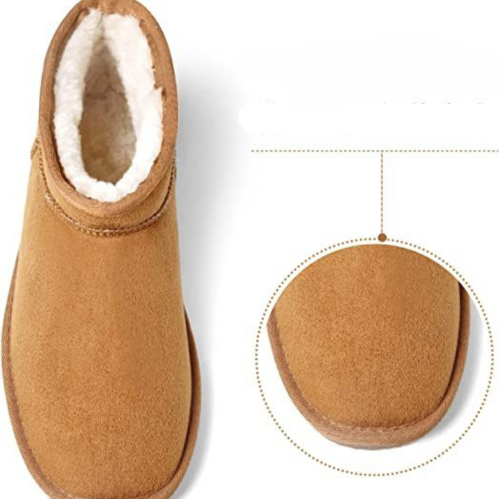 Women’s Ankle Boots - Flat Casual Everyday Boots with Lined Interior