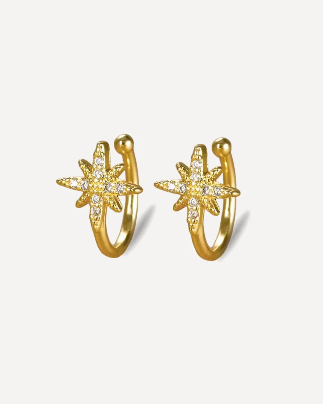 Super Star Cuff Earrings