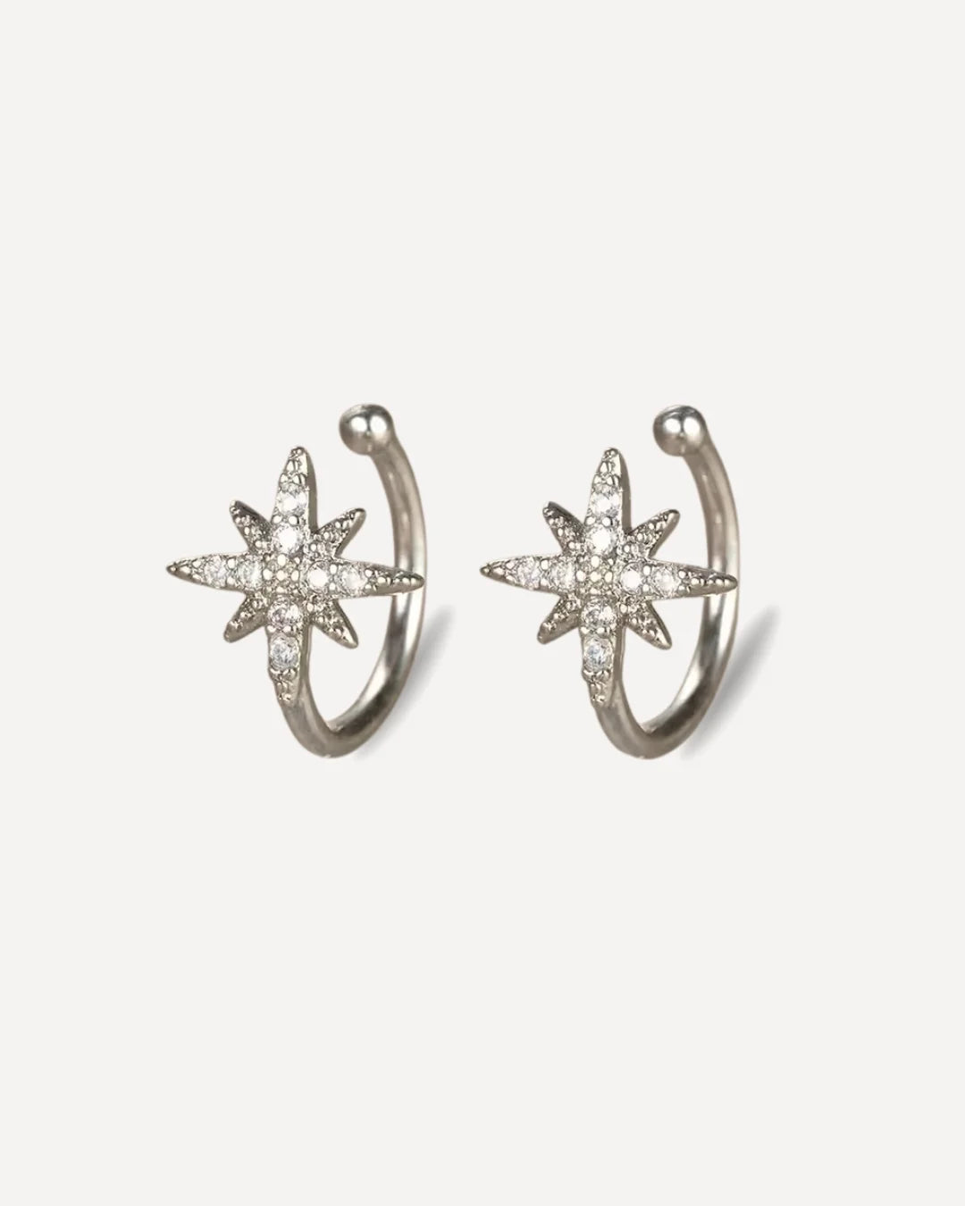Super Star Cuff Earrings