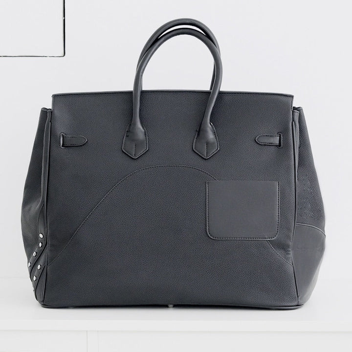 Voyager Leather Weekender – Full-Grain Travel Bag