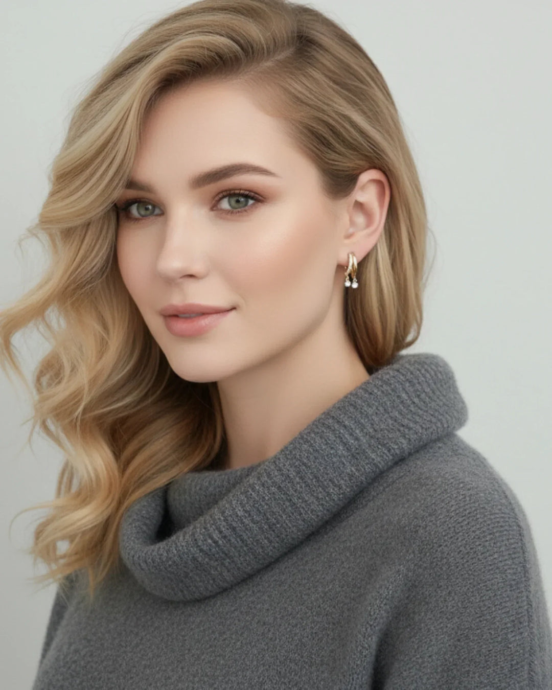 Capri Illusion Drop Earring