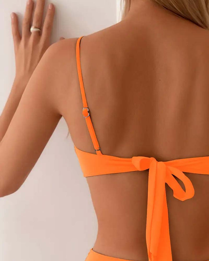 DEARBHLA | LUXE RUCHED TWO-PIECE BIKINI
