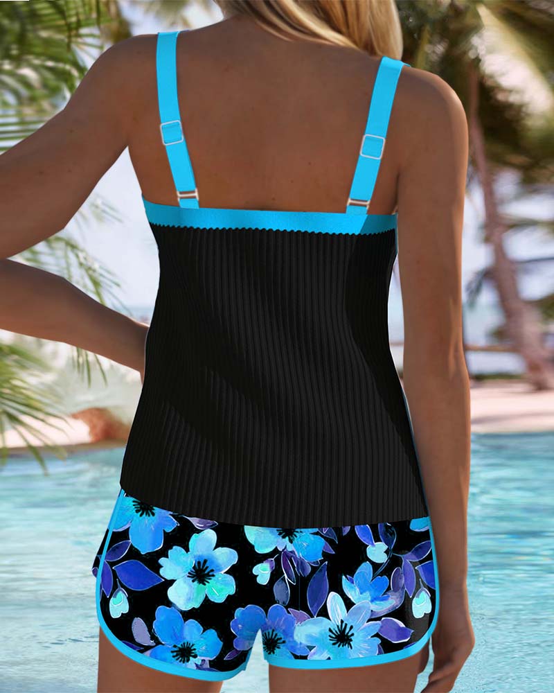 GORMLAITH | ELEGANT TWO-PIECE TANKINI SET