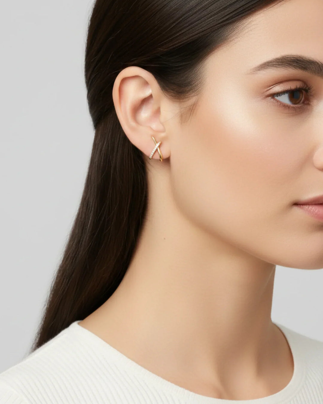 Maris Cross Earrings