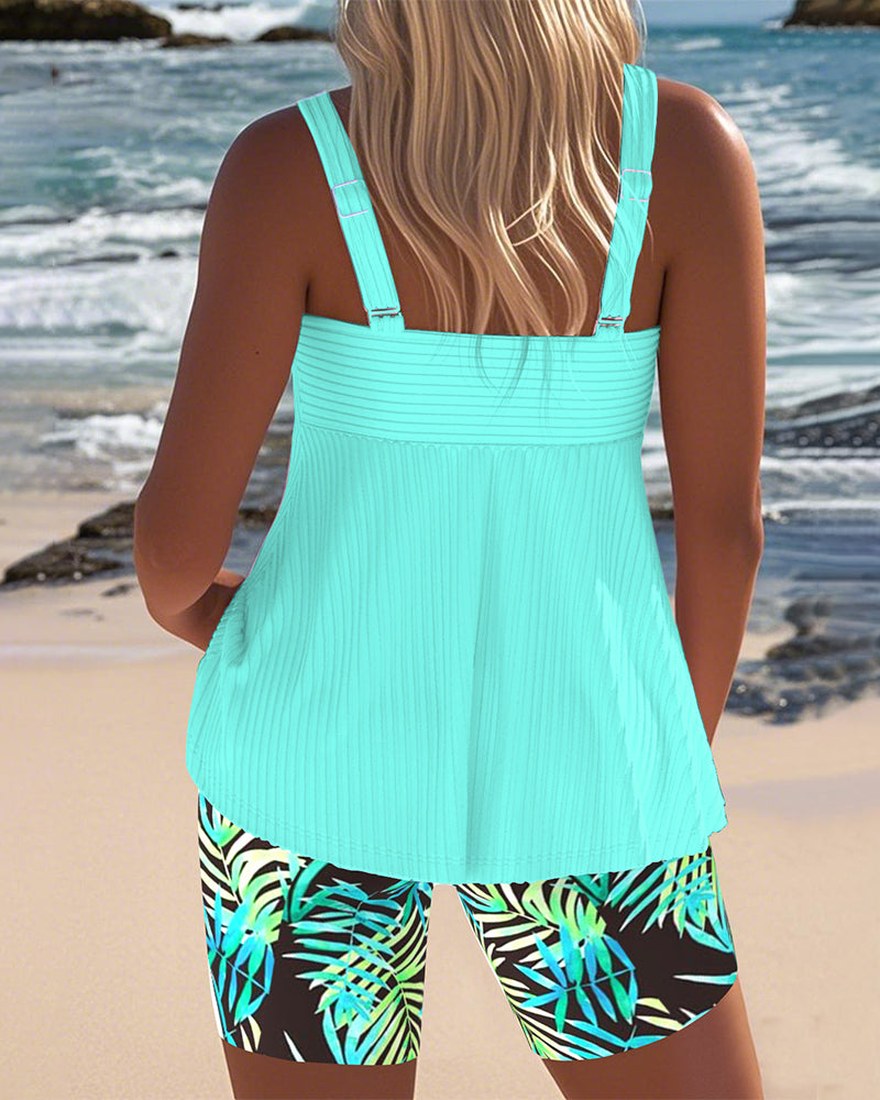 BLÁTHNAID | COLOURFUL TANKINI SET