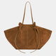 Suede Tote Bag