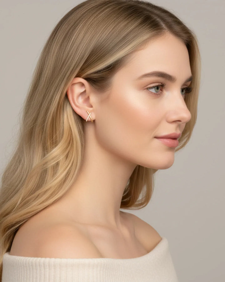 Maris Cross Earrings