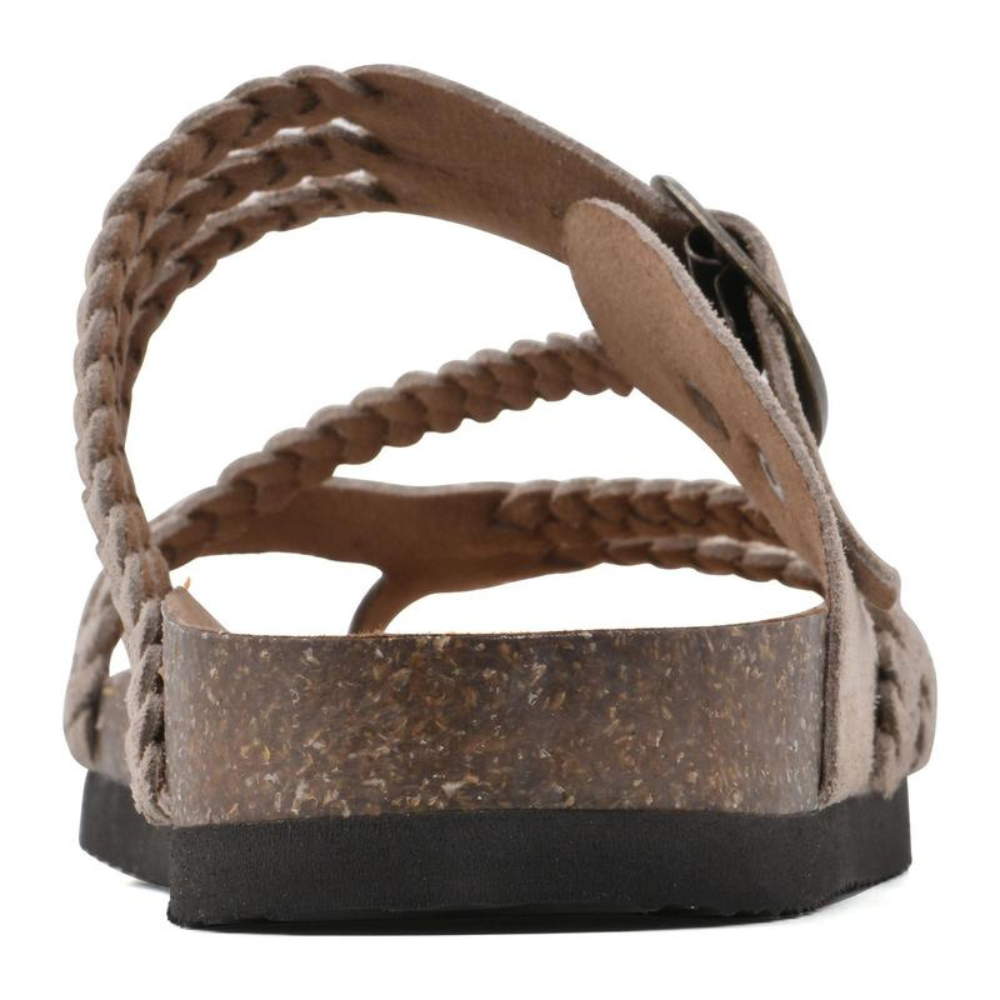 HAZEL | WOVEN CORK SANDALS