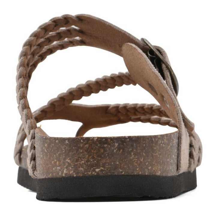 HAZEL | WOVEN CORK SANDALS