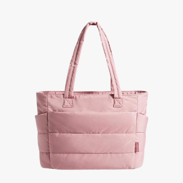 Puffer-Style Tote Bag