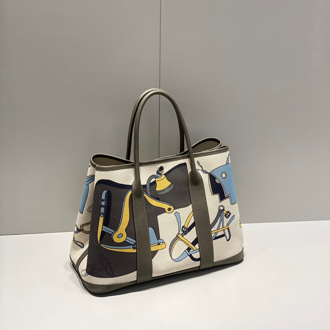 Artisanal Canvas Collection Handbag