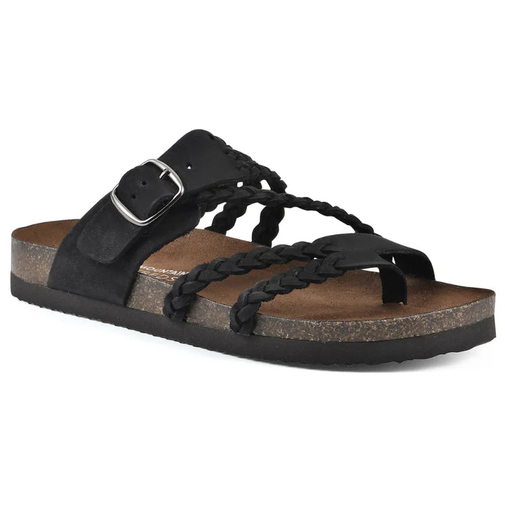 HAZEL | WOVEN CORK SANDALS