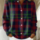 Julianne | Checked Hoodie Blouse